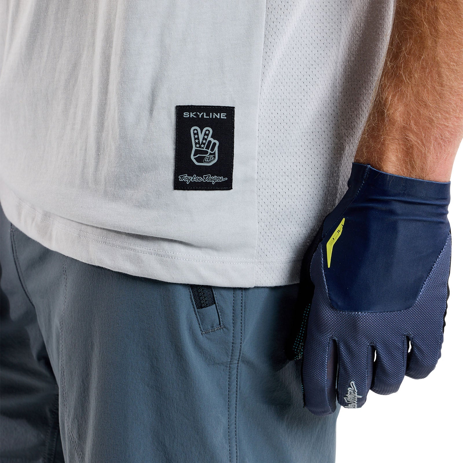 TLD Skyline Short Sleeve Ride Tee Signature Mist