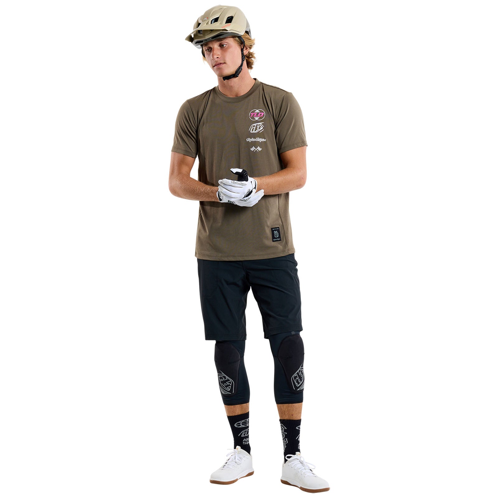 TLD Skyline Short Sleeve Ride Tee Worldwide Caper