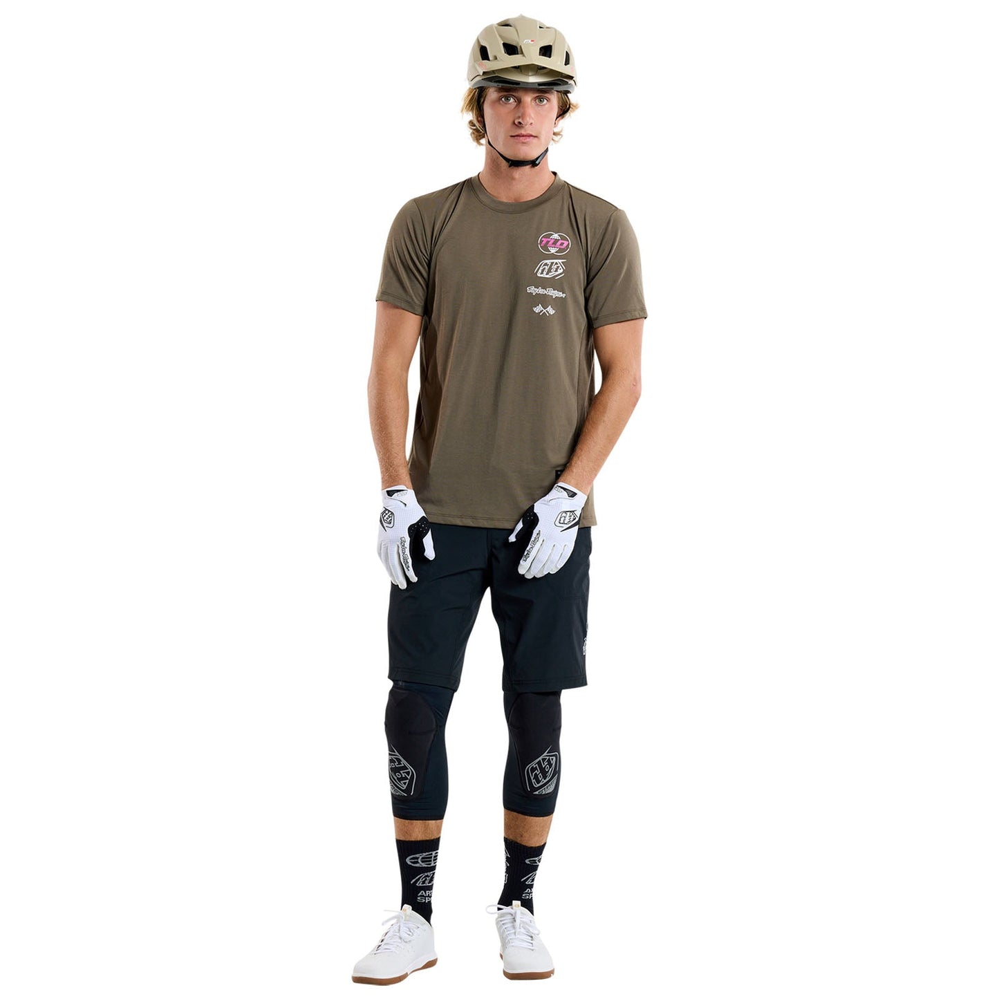 TLD Skyline Short Sleeve Ride Tee Worldwide Caper