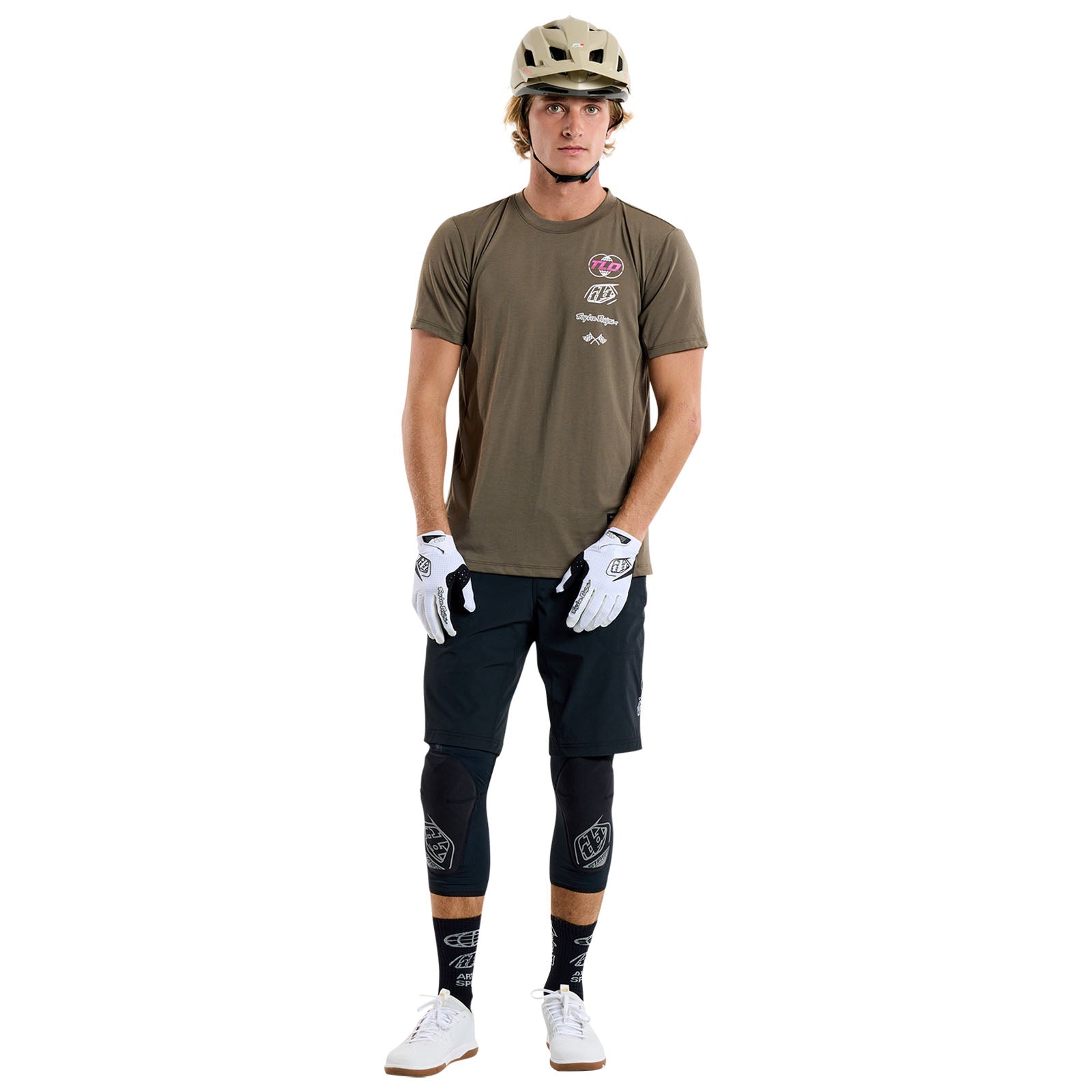 TLD Skyline Short Sleeve Ride Tee Worldwide Caper