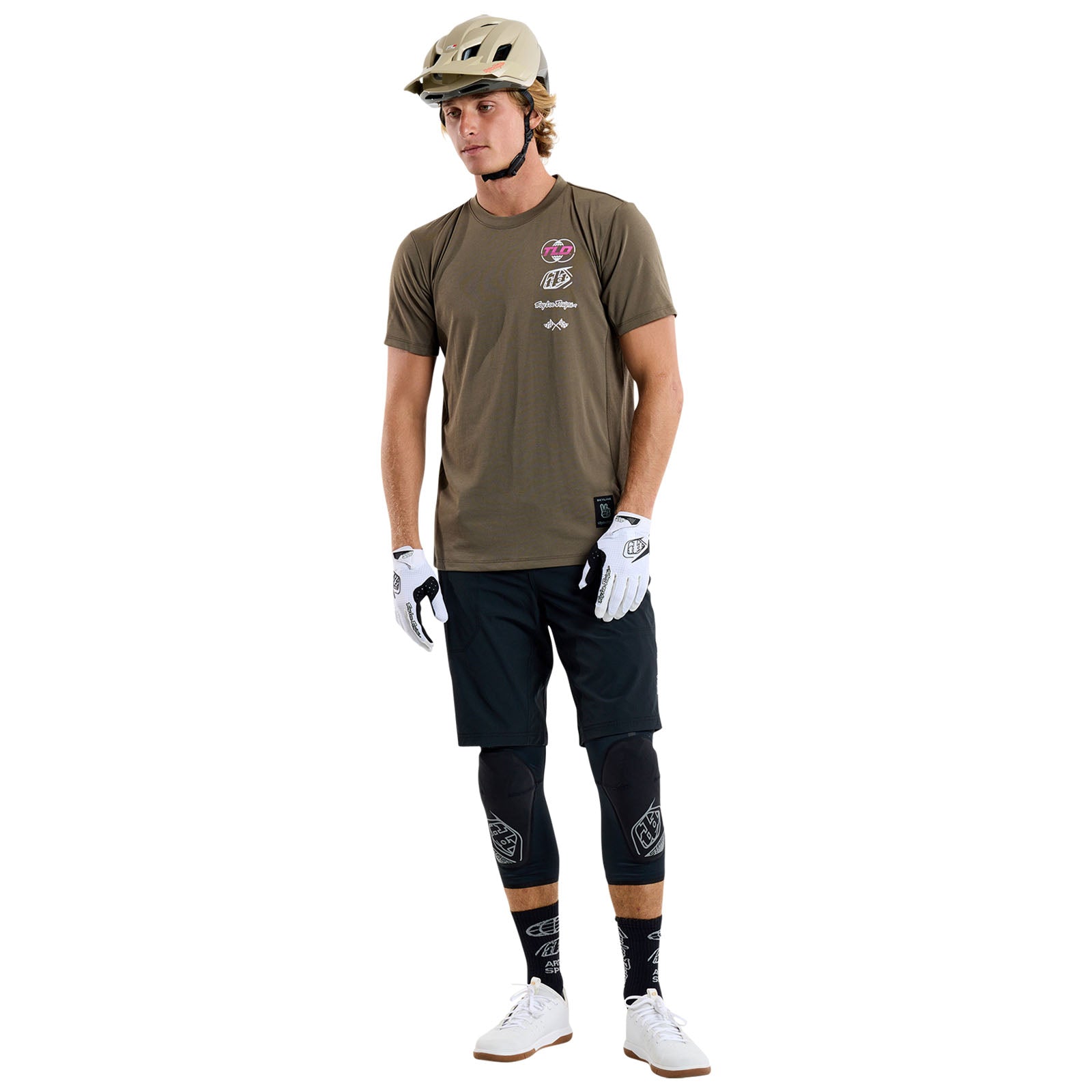 TLD Skyline Short Sleeve Ride Tee Worldwide Caper
