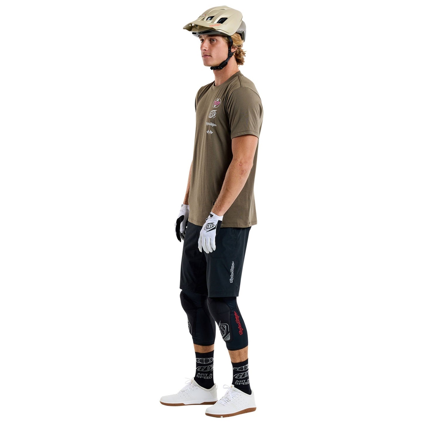 TLD Skyline Short Sleeve Ride Tee Worldwide Caper