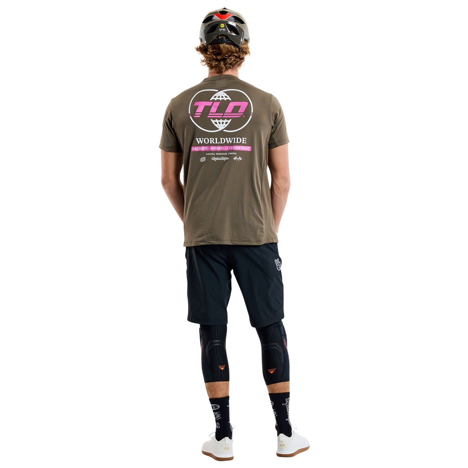 TLD Skyline Short Sleeve Ride Tee Worldwide Caper