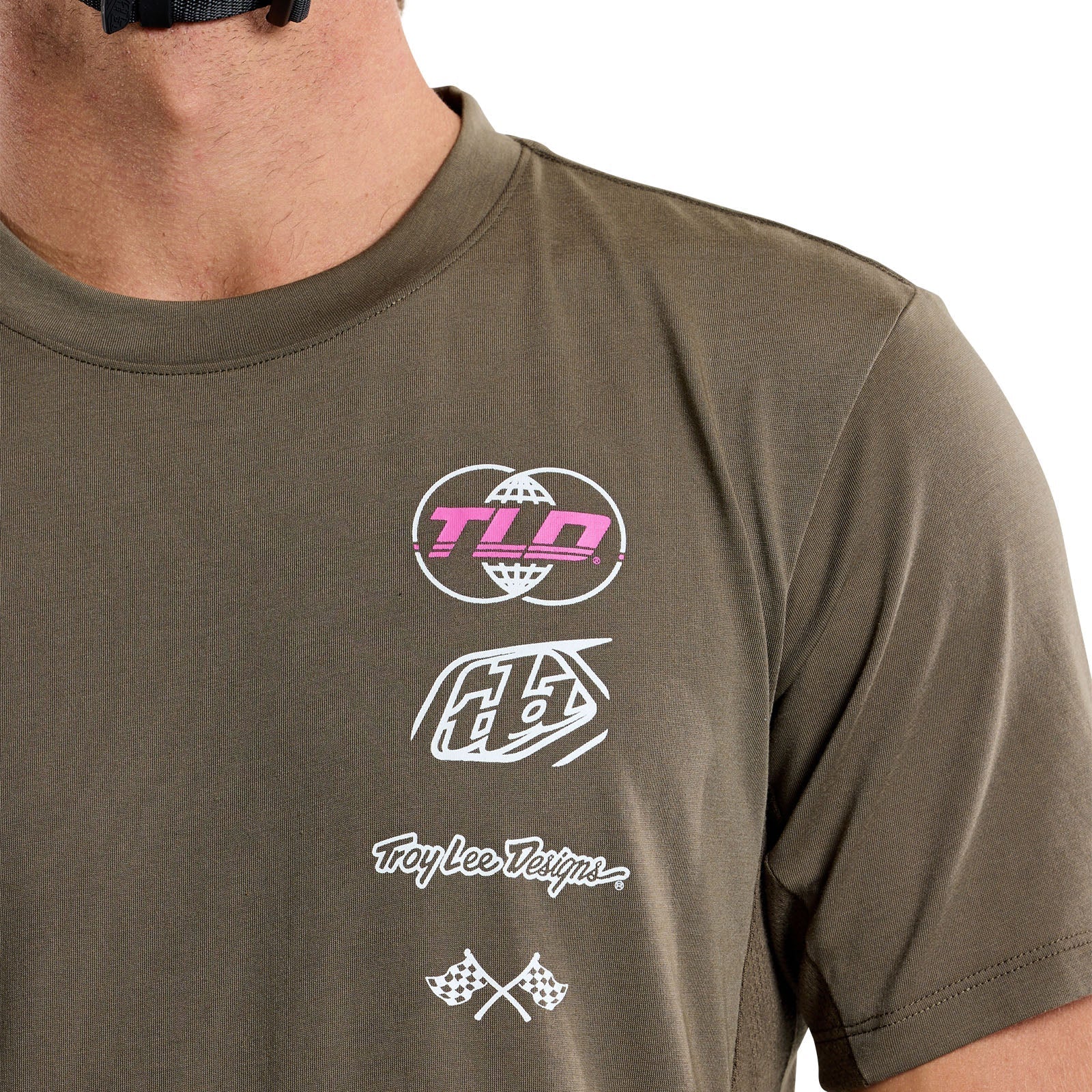 TLD Skyline Short Sleeve Ride Tee Worldwide Caper