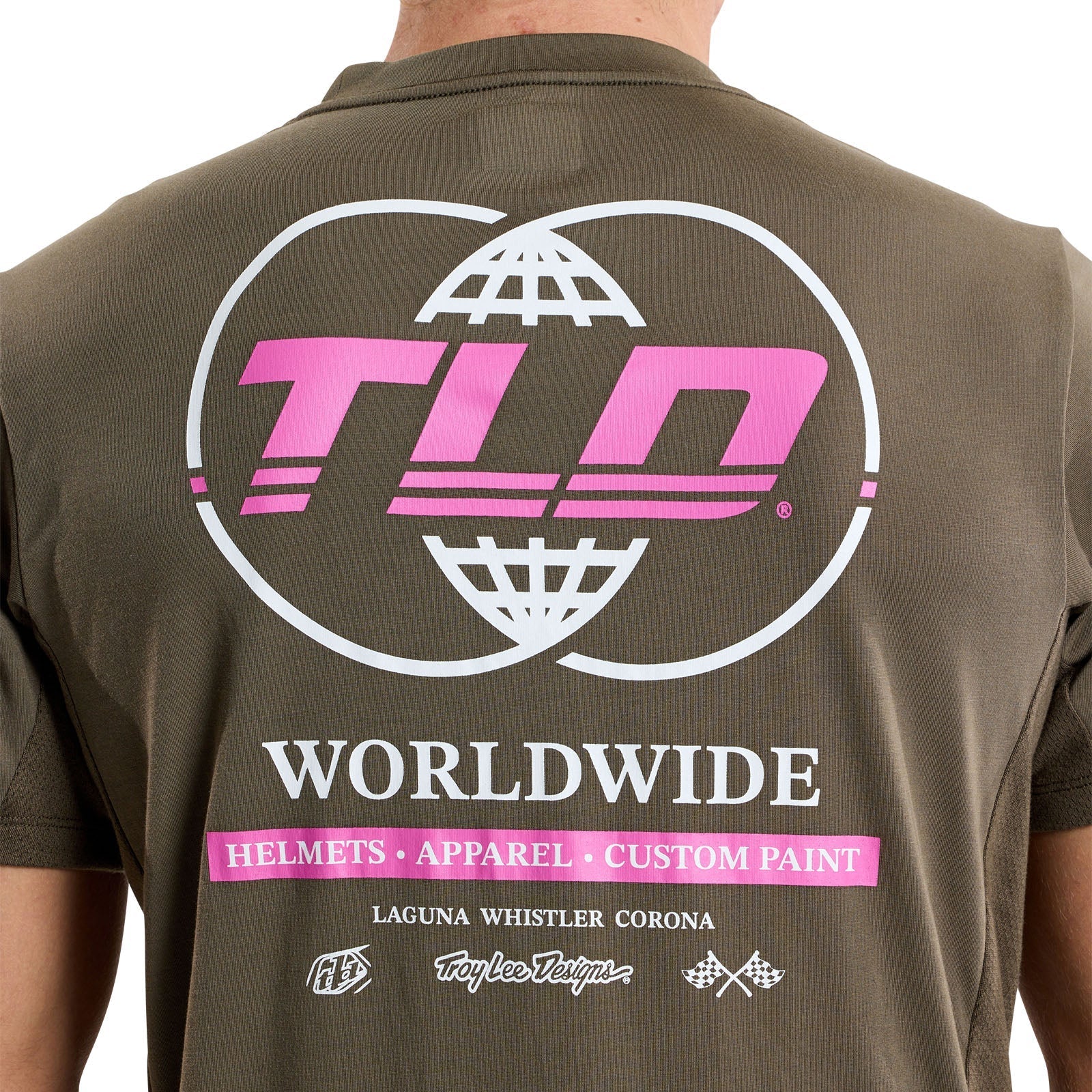 TLD Skyline Short Sleeve Ride Tee Worldwide Caper