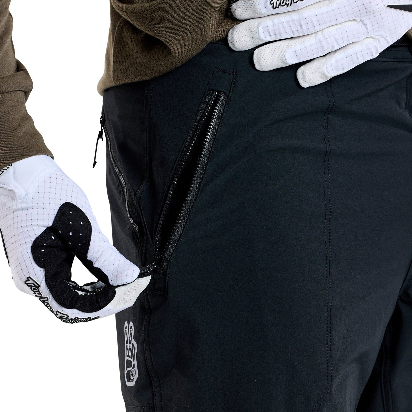 TLD Skyline Trail Short Shell Mono Black