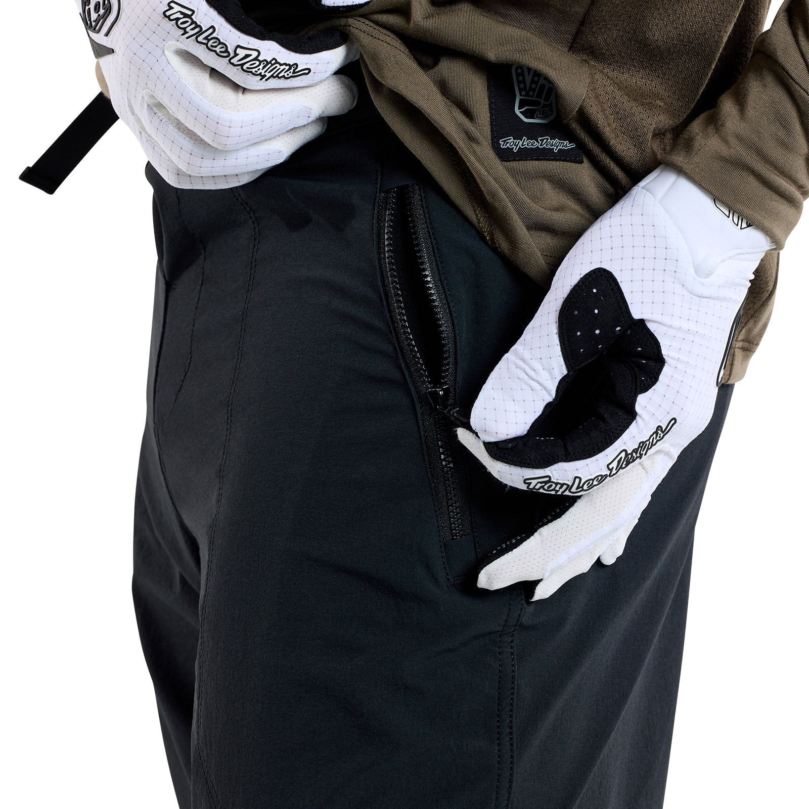 TLD Skyline Trail Short Shell Mono Black