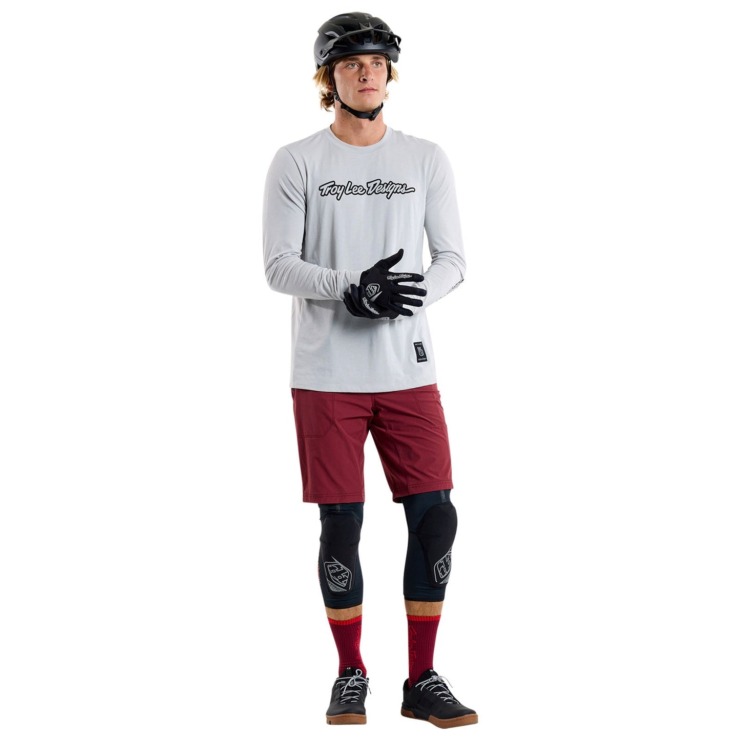 TLD Skyline Trail Short W/liner Mono Oxblood