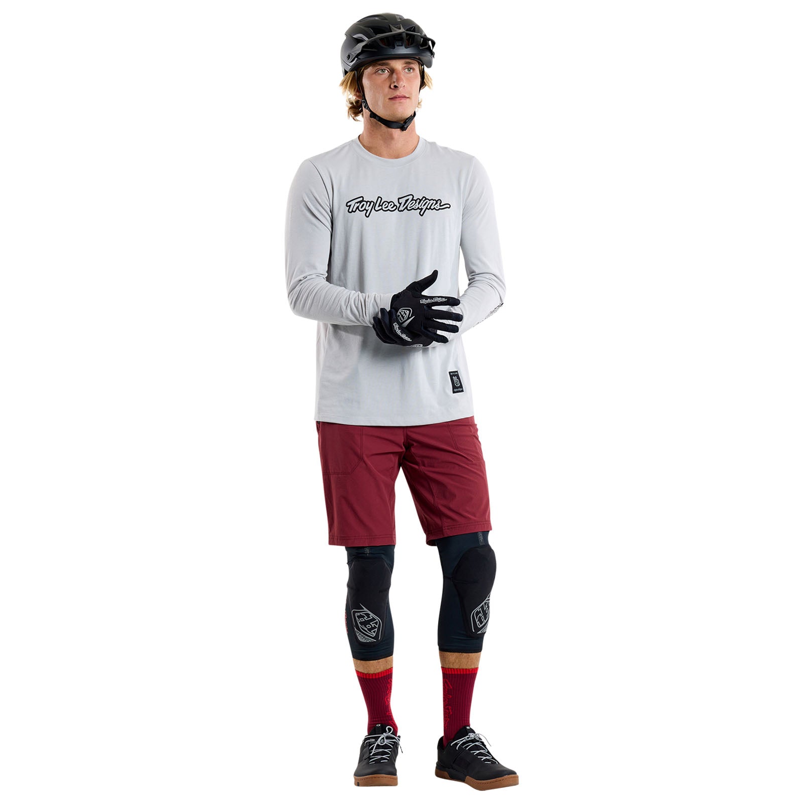 TLD Skyline Trail Short W/liner Mono Oxblood