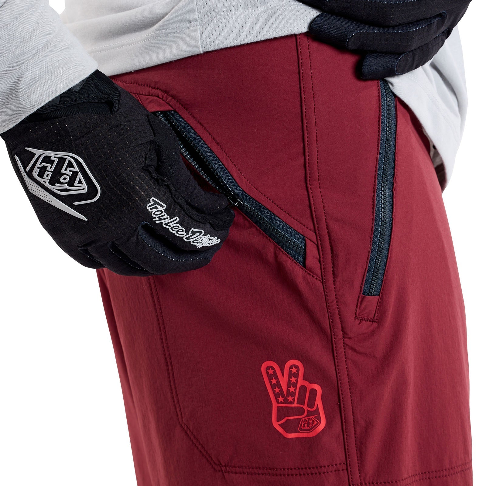 TLD Skyline Trail Short W/liner Mono Oxblood