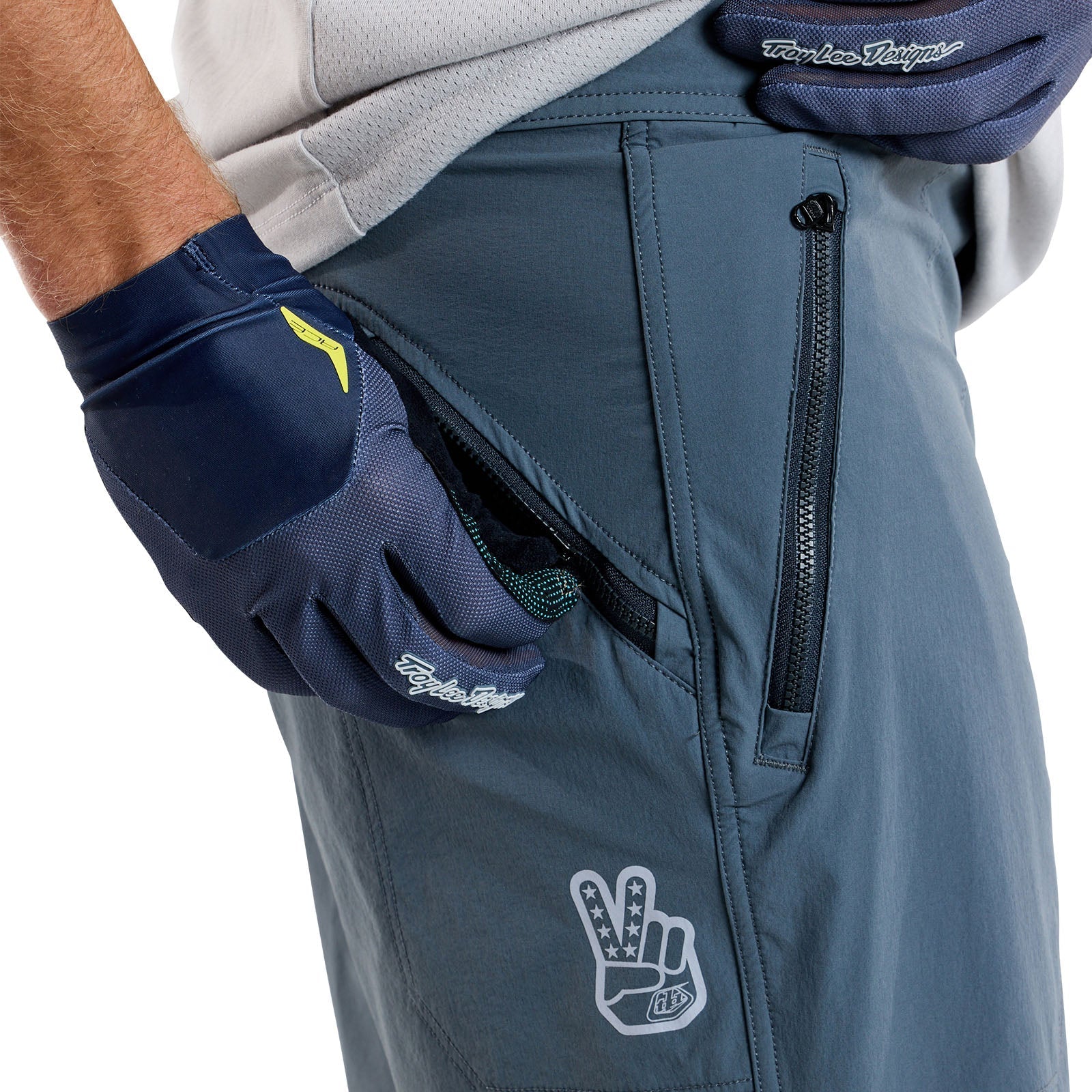 TLD Skyline Trail Short W/liner Mono Steel Blue