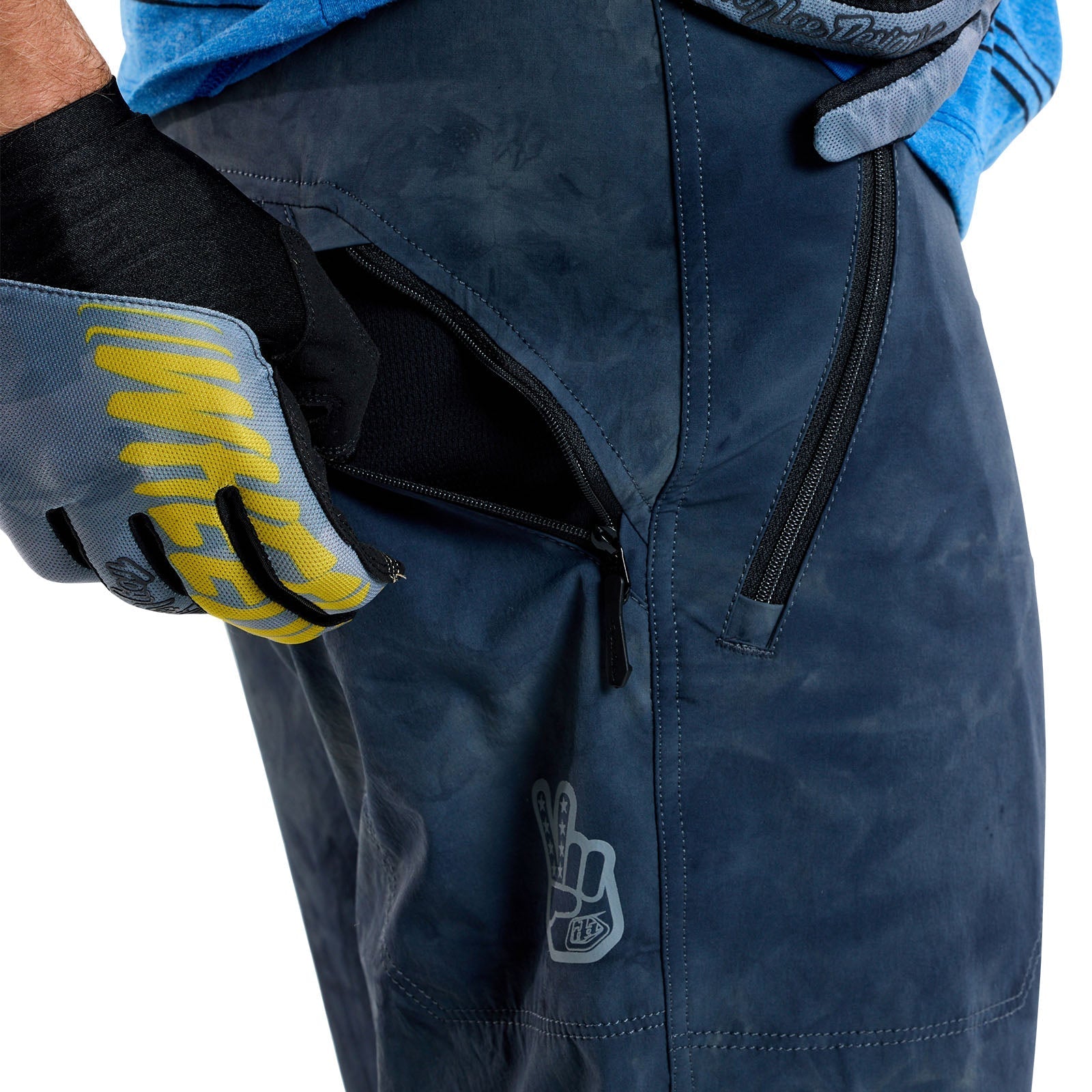 TLD Skyline Trail Short W/liner Washed Out Dark Cloud