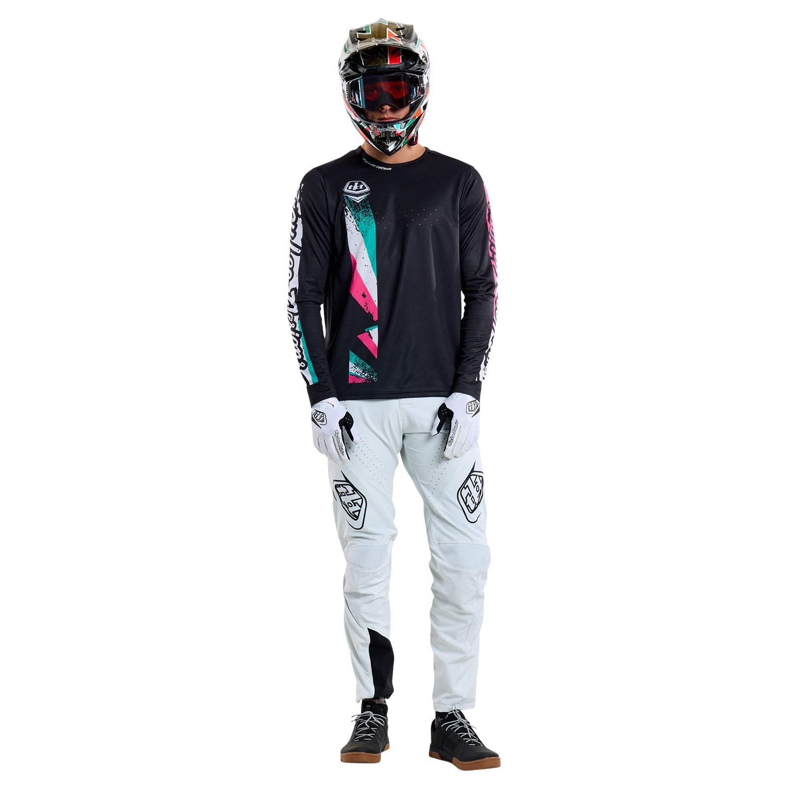 TLD Sprint Jersey Full Pull Black