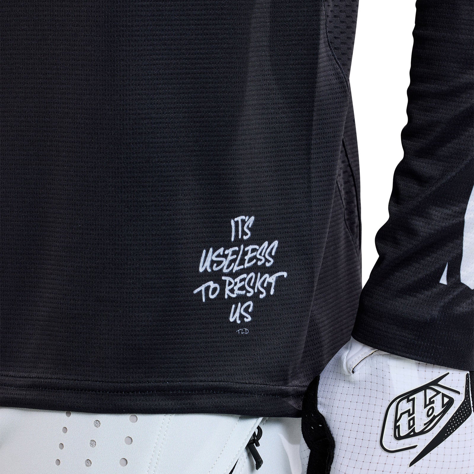 TLD Sprint Jersey Full Pull Black