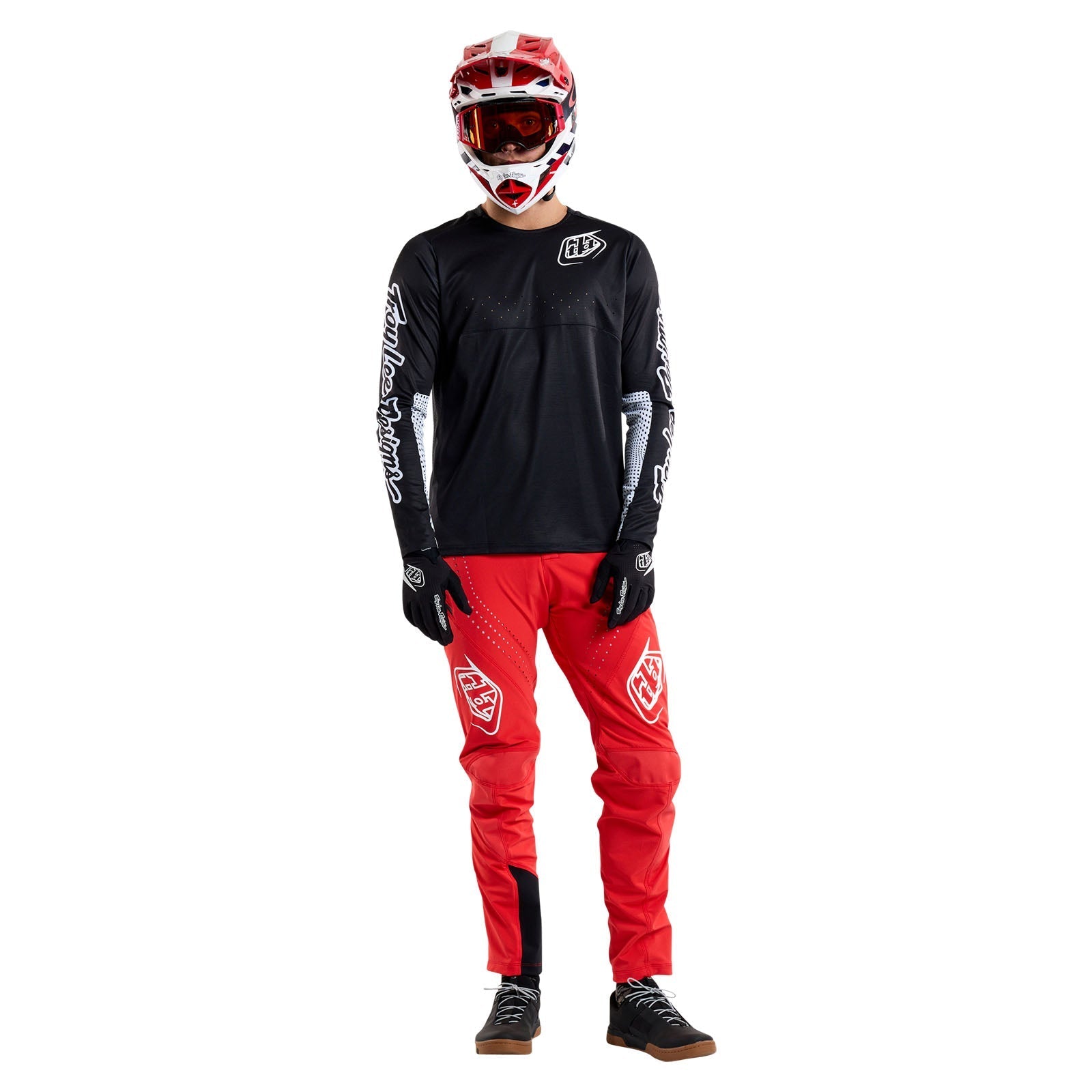TLD Sprint Jersey Mono Black