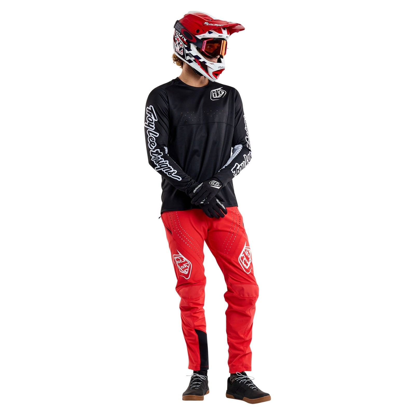 TLD Sprint Jersey Mono Black