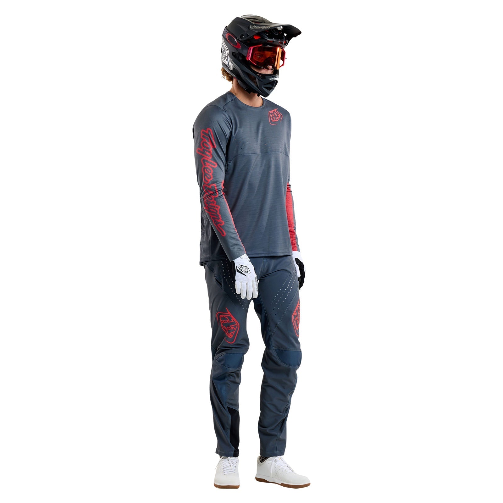 TLD Sprint Jersey Mono Steel Blue