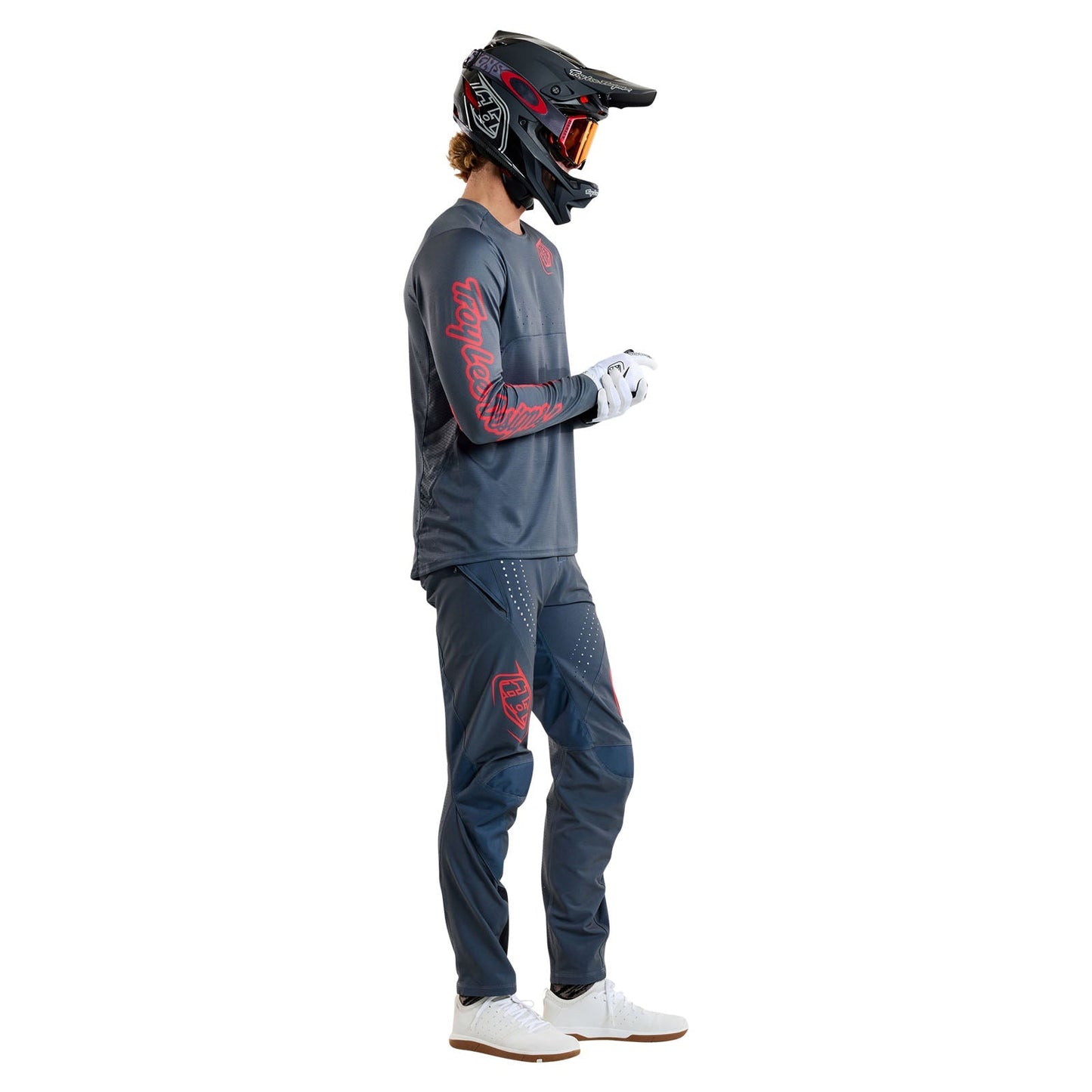 TLD Sprint Jersey Mono Steel Blue
