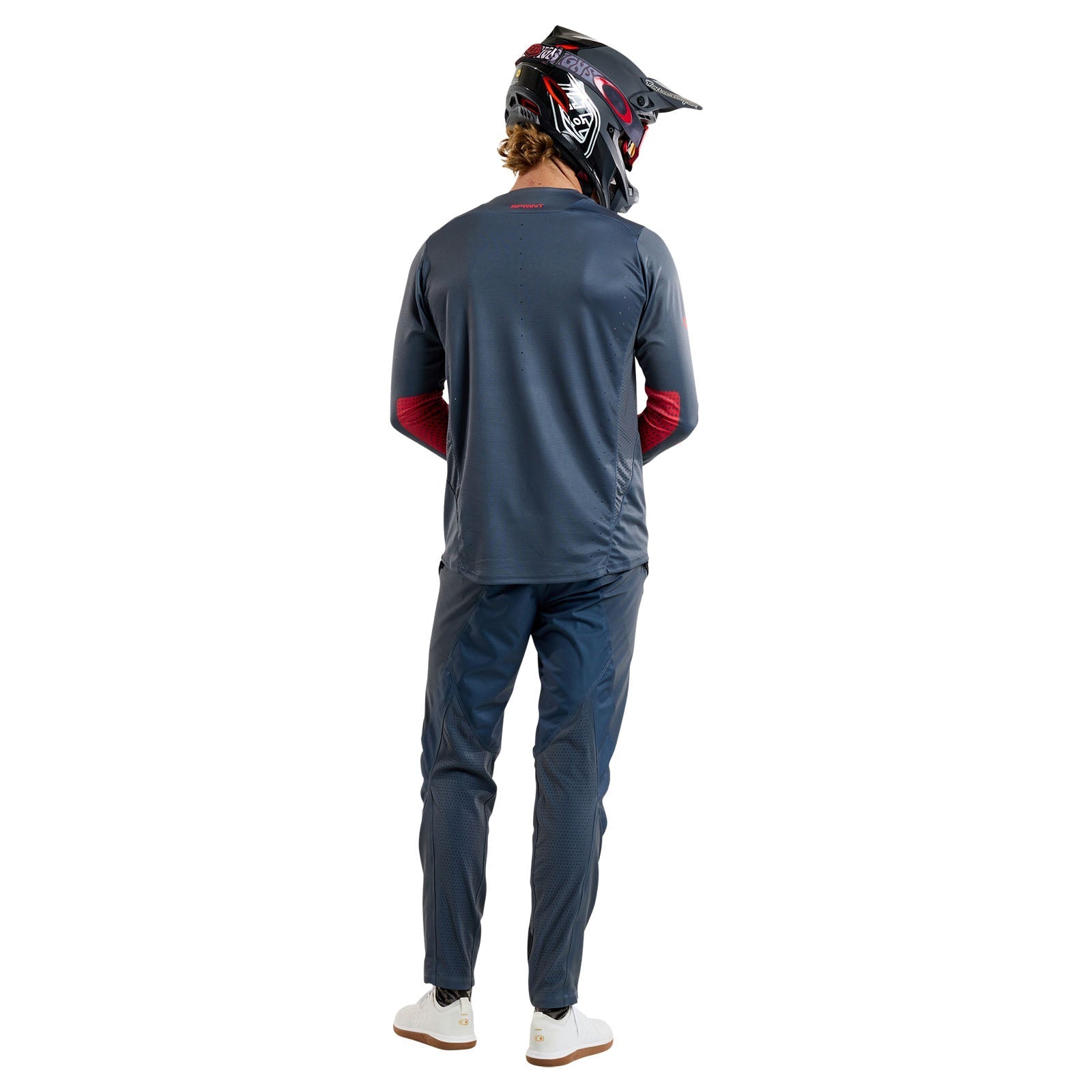 TLD Sprint Jersey Mono Steel Blue