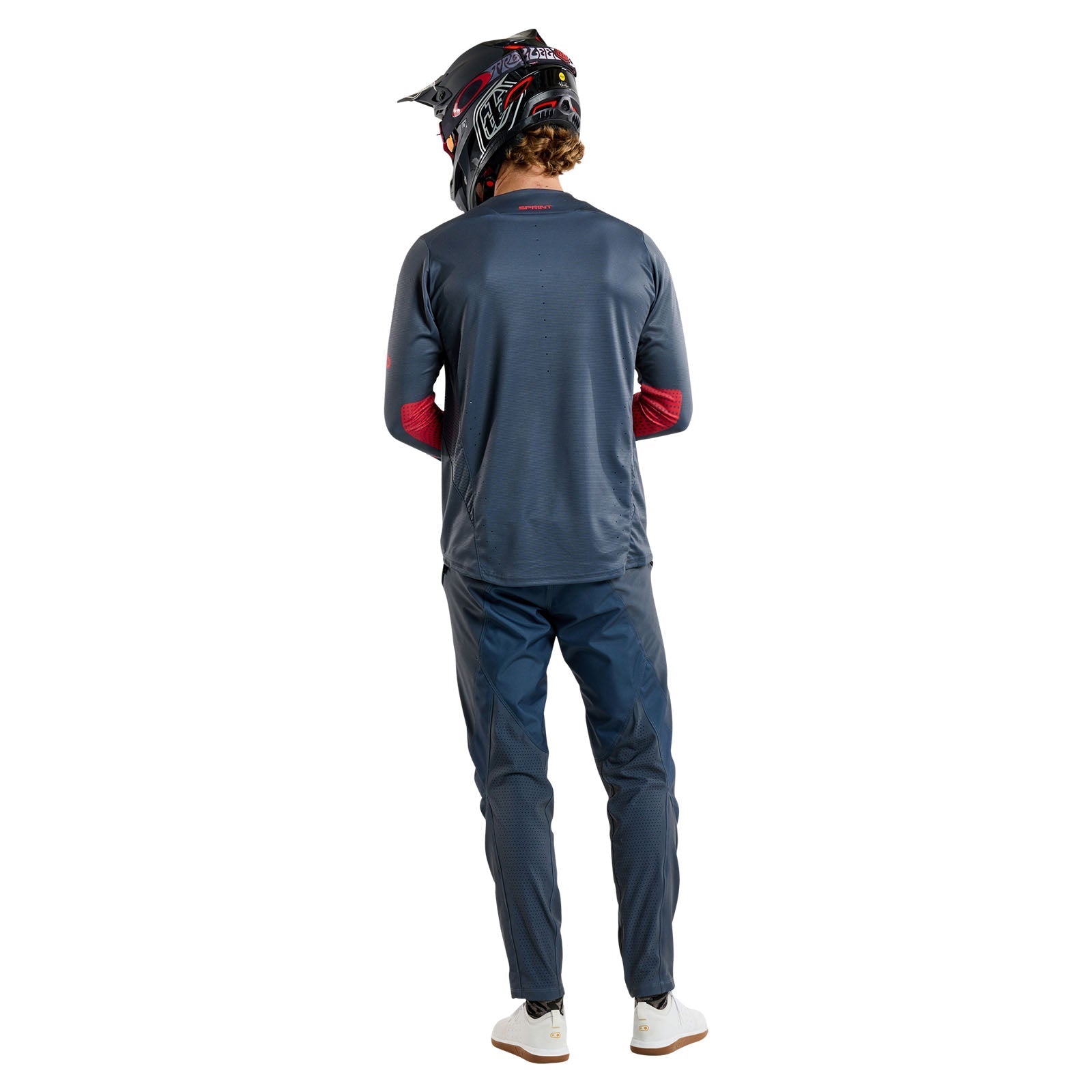TLD Sprint Jersey Mono Steel Blue
