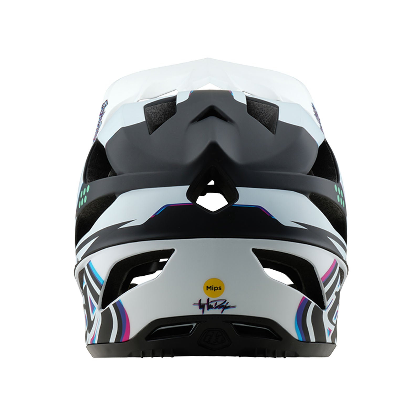 TLD Stage Helmet W/MIPS Trooper White