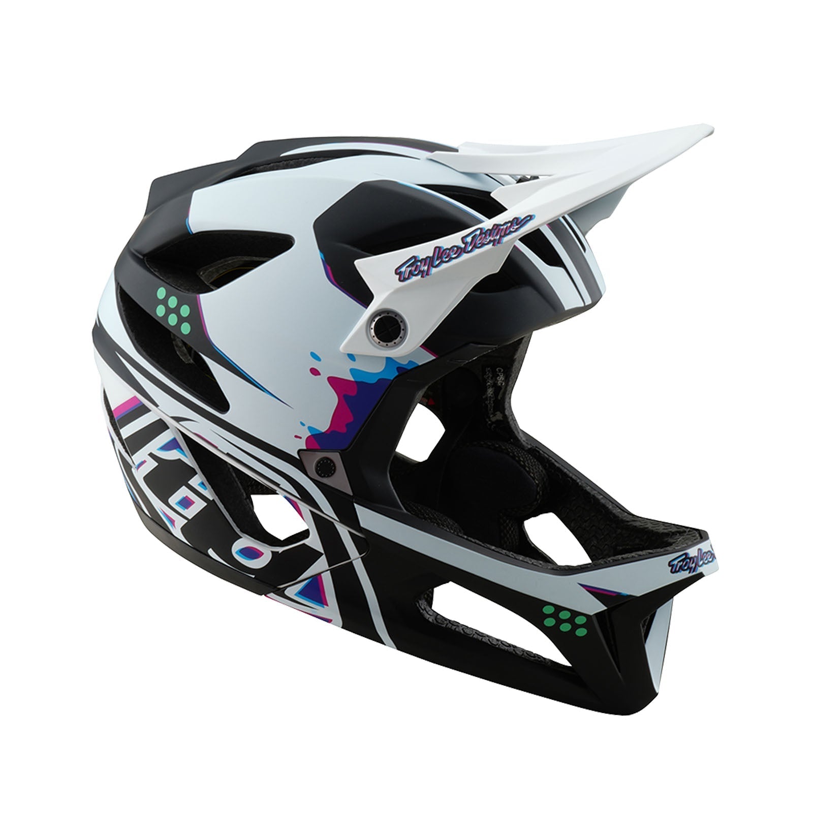 TLD Stage Helmet W/MIPS Trooper White