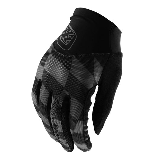 TLD Womens Ace 2.0 Glove Twisted Checkers Black