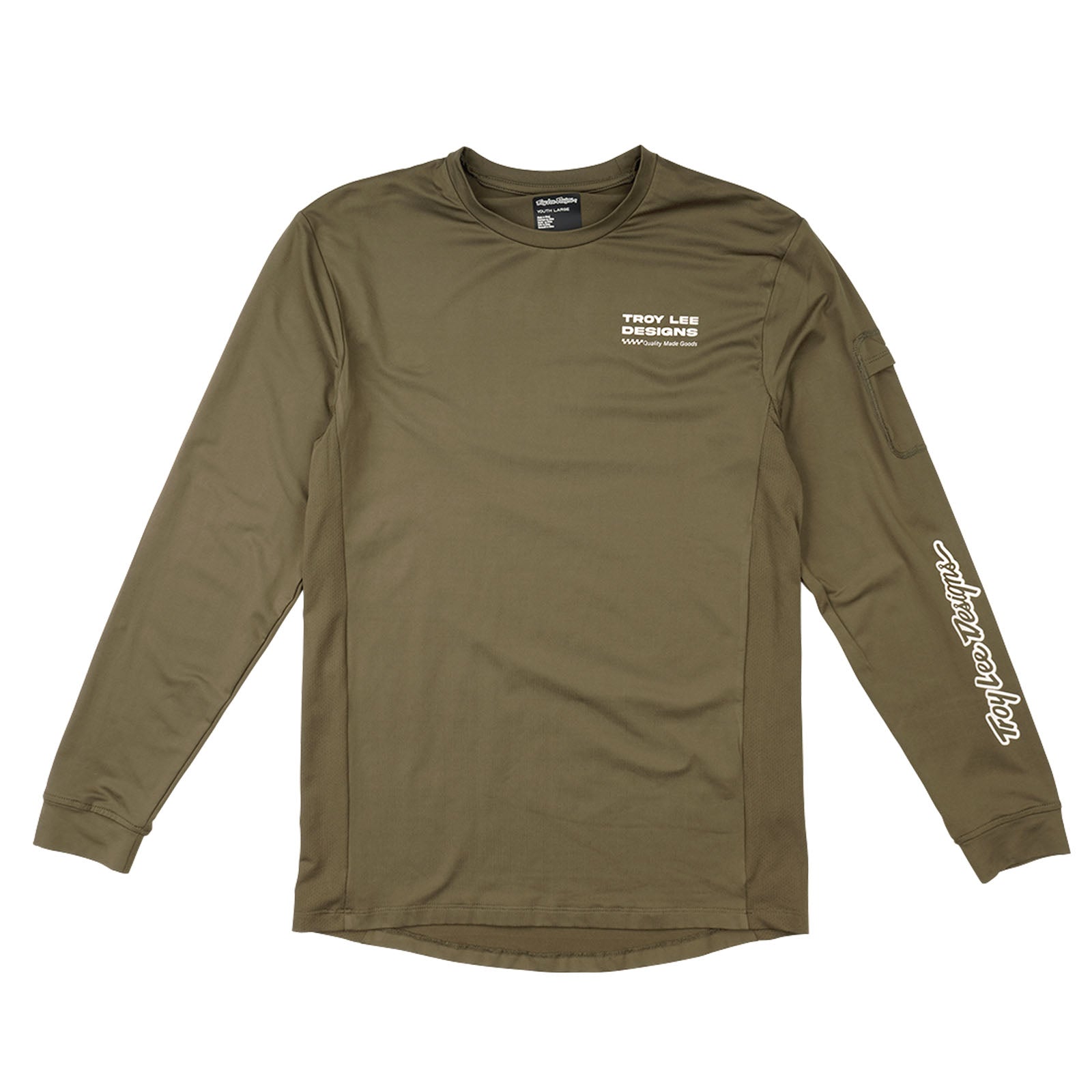 TLD Youth Ruckus Long Sleeve Ride Tee Factory Caper