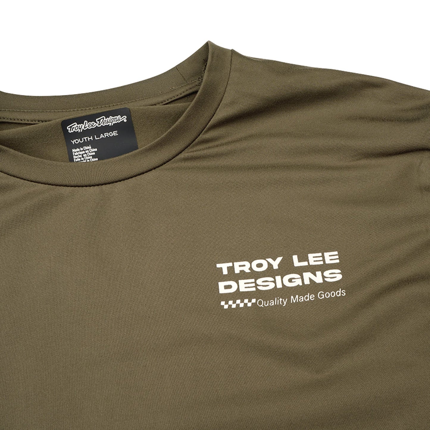 TLD Youth Ruckus Long Sleeve Ride Tee Factory Caper