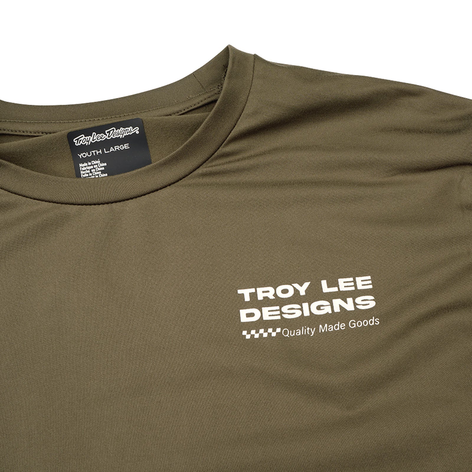 TLD Youth Ruckus Long Sleeve Ride Tee Factory Caper