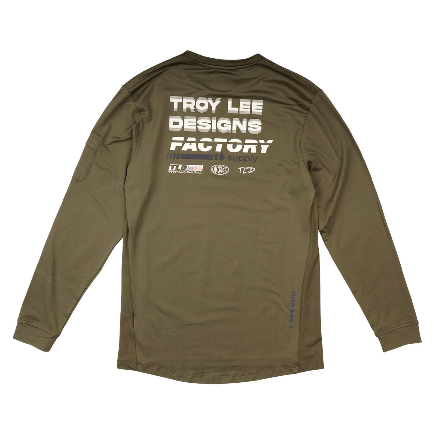 TLD Youth Ruckus Long Sleeve Ride Tee Factory Caper
