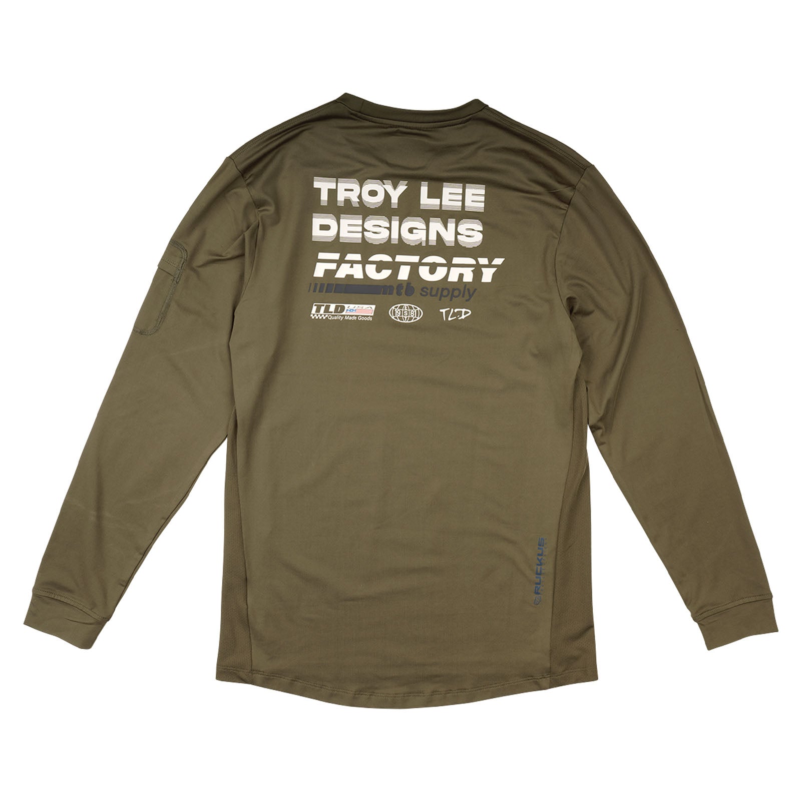 TLD Youth Ruckus Long Sleeve Ride Tee Factory Caper