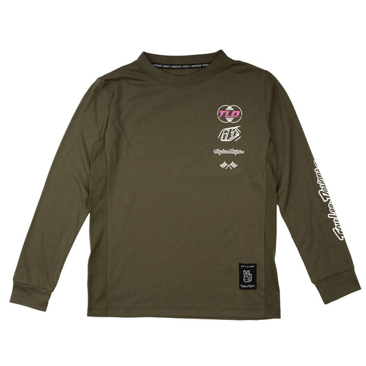 TLD Youth Skyline Ride Long Sleeve Tee Worldwide Caper