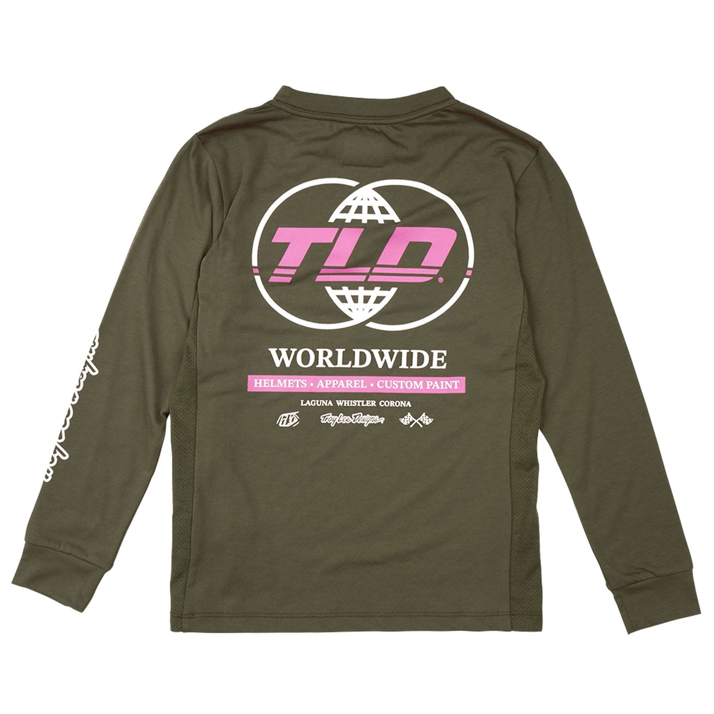 TLD Youth Skyline Ride Long Sleeve Tee Worldwide Caper