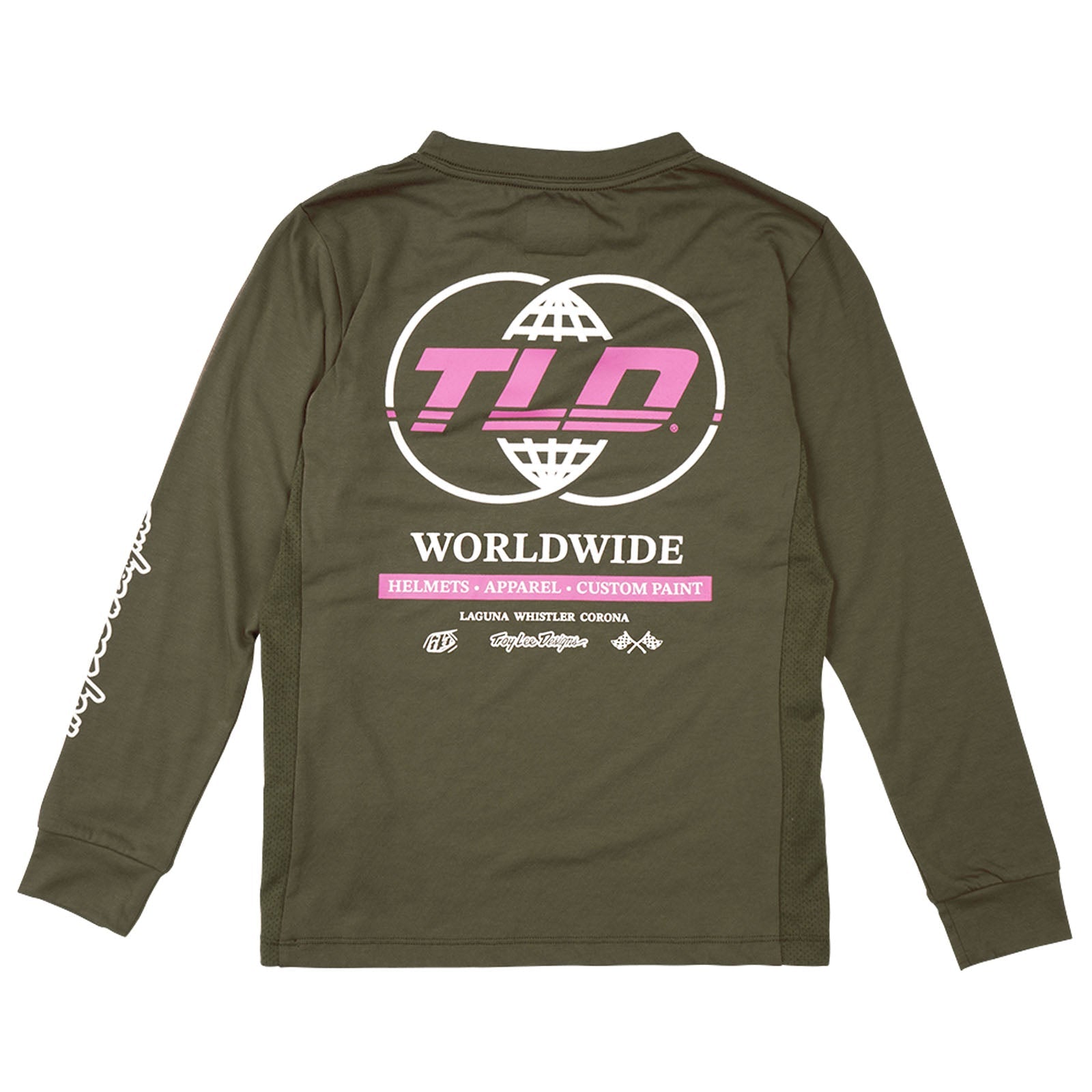 TLD Youth Skyline Ride Long Sleeve Tee Worldwide Caper