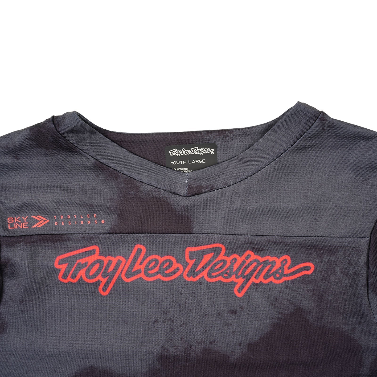 TLD Youth Skyline SS Jersey Flared Carbon