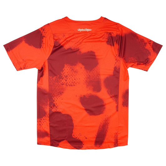 TLD Youth Skyline SS Jersey Flared Fiery Red