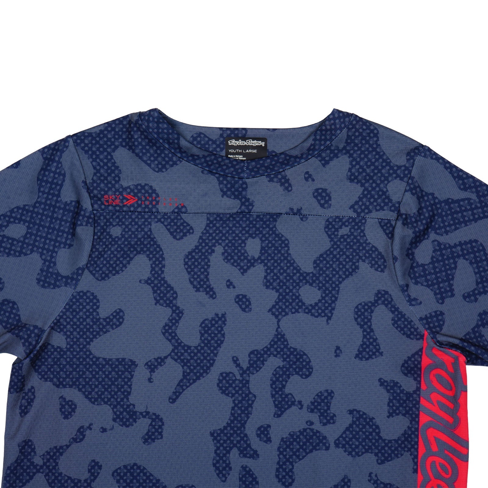 TLD Youth Skyline SS Jersey Scrubland Steel Blue