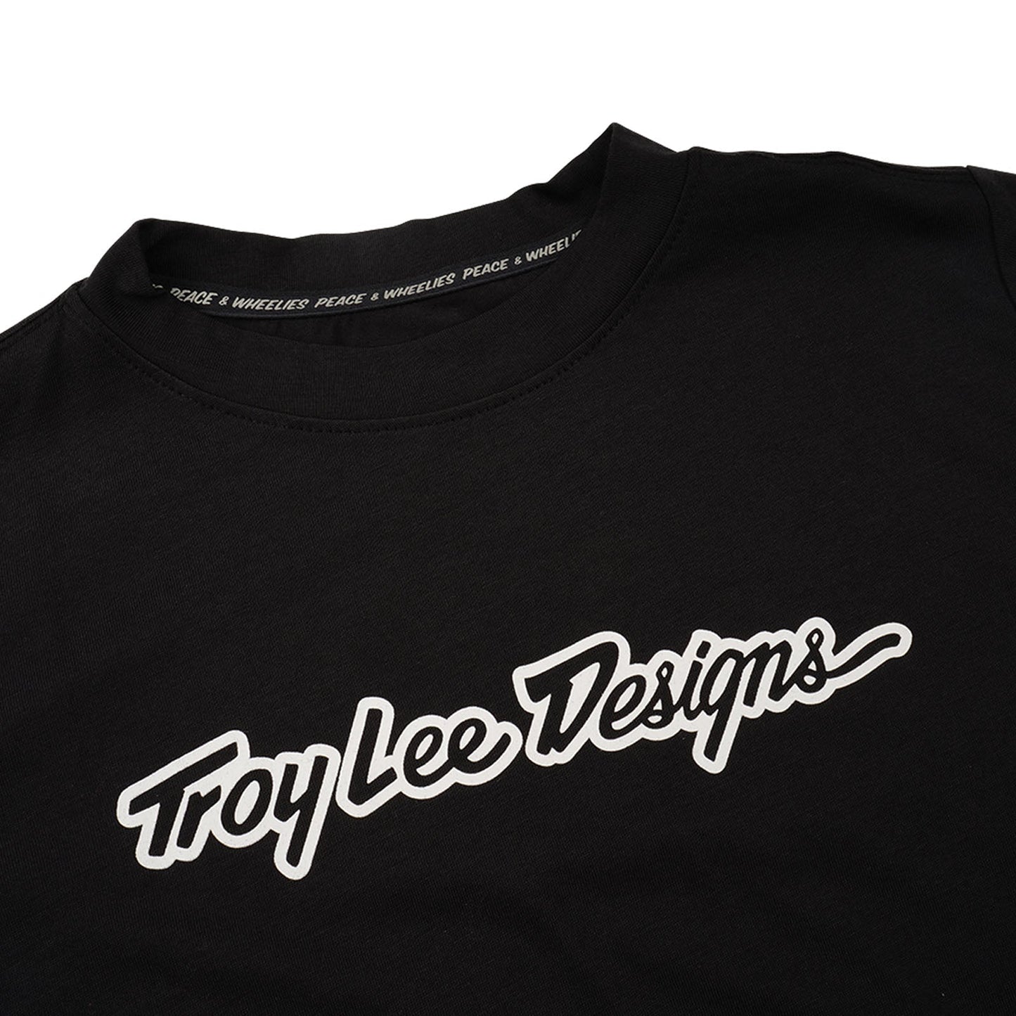 TLD Youth Skyline Ride Short Sleeve Tee Signature Black