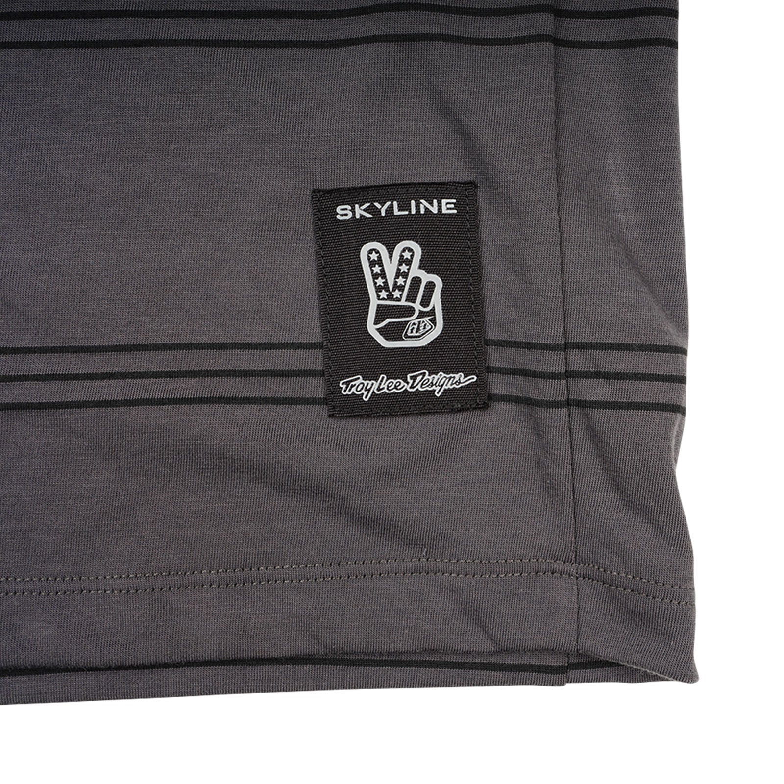 TLD Youth Skyline Ride Short Sleeve Tee Washed Out Smoke