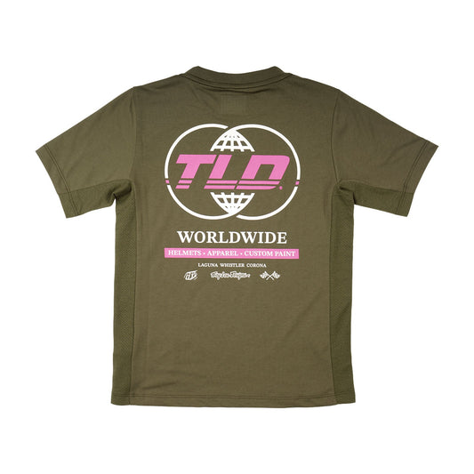TLD Youth Skyline Ride Short Sleeve Tee Worldwide Caper
