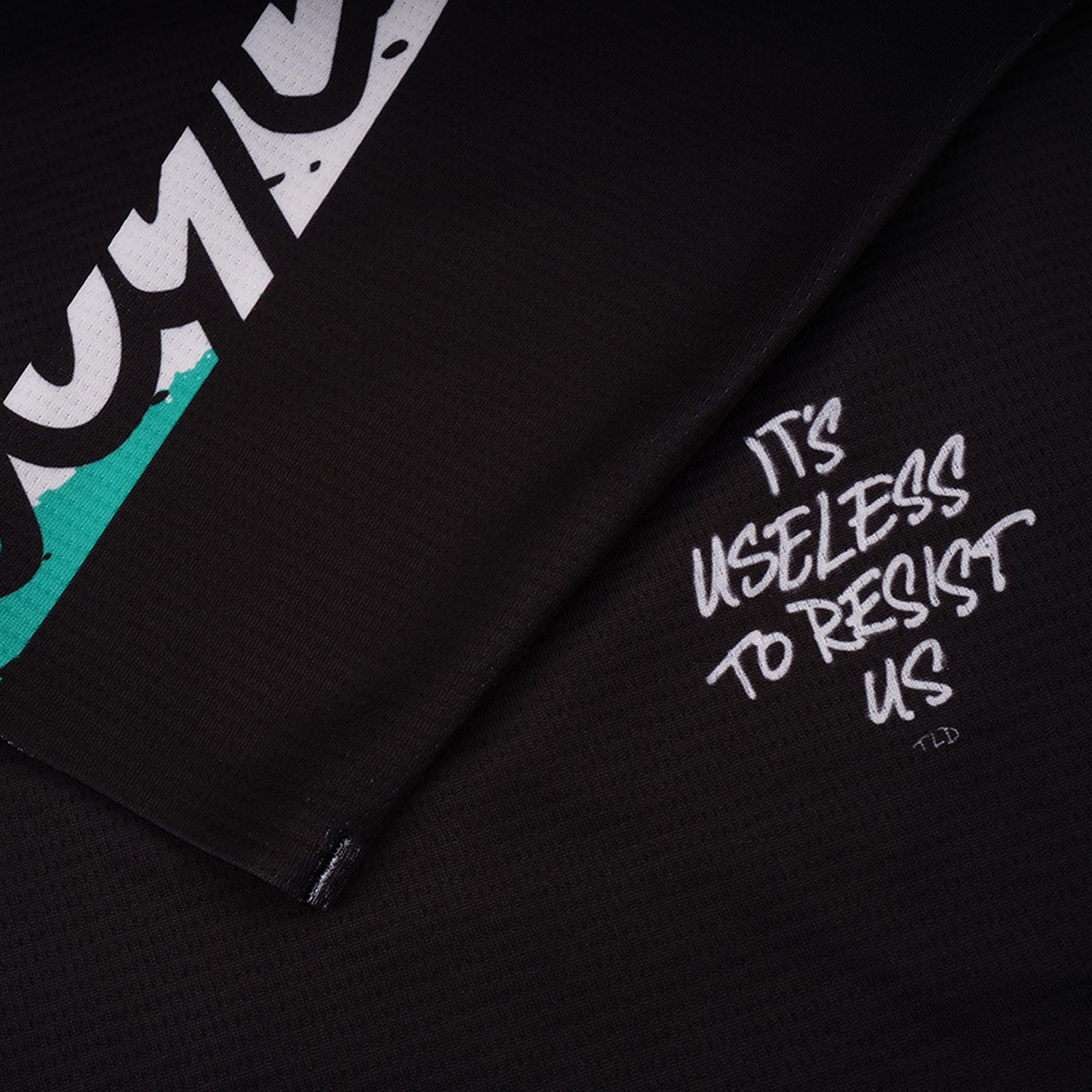 TLD Youth Sprint Jersey Full Pull Black