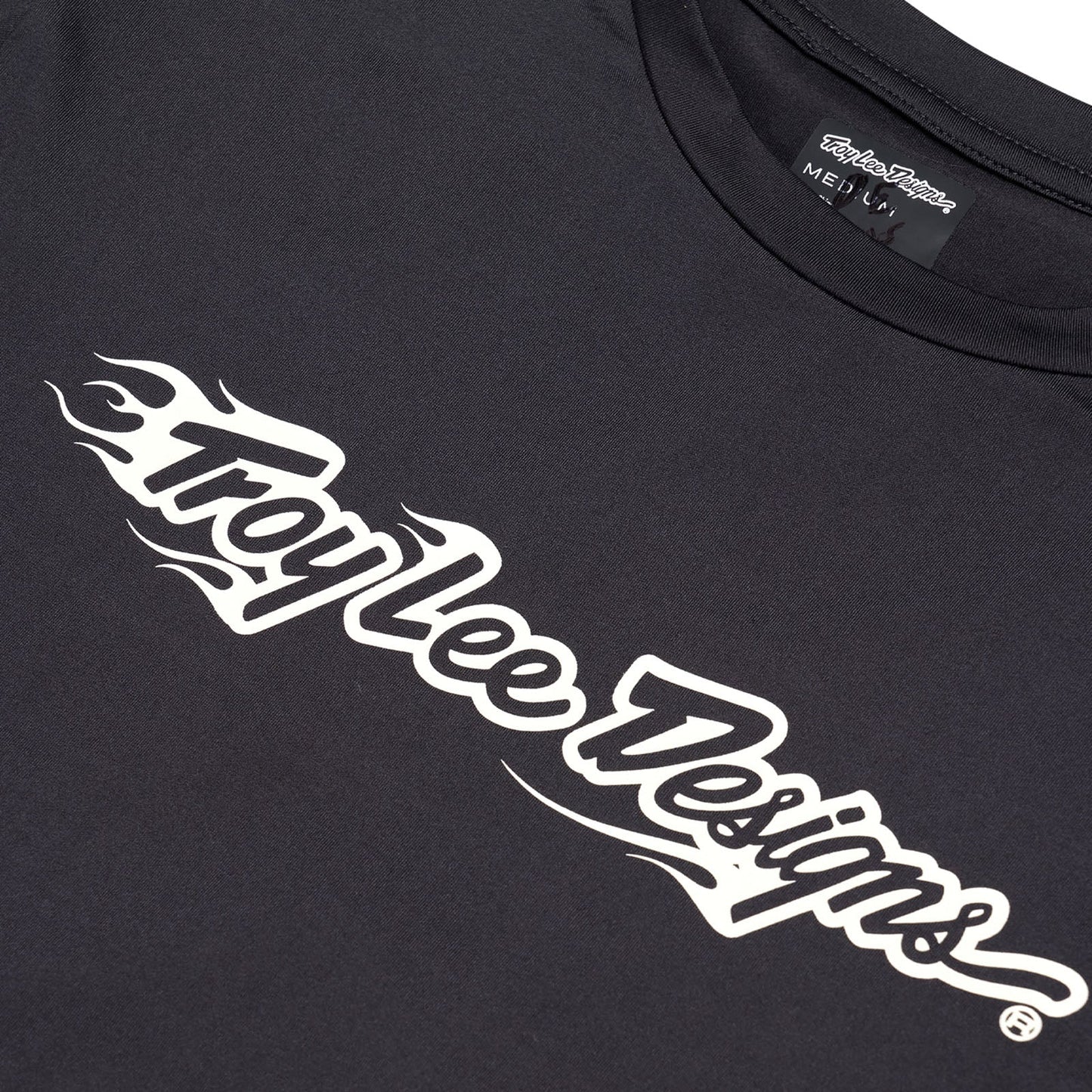 TLD Youth Ruckus Long Sleeve Ride Tee Burn Out Carbon
