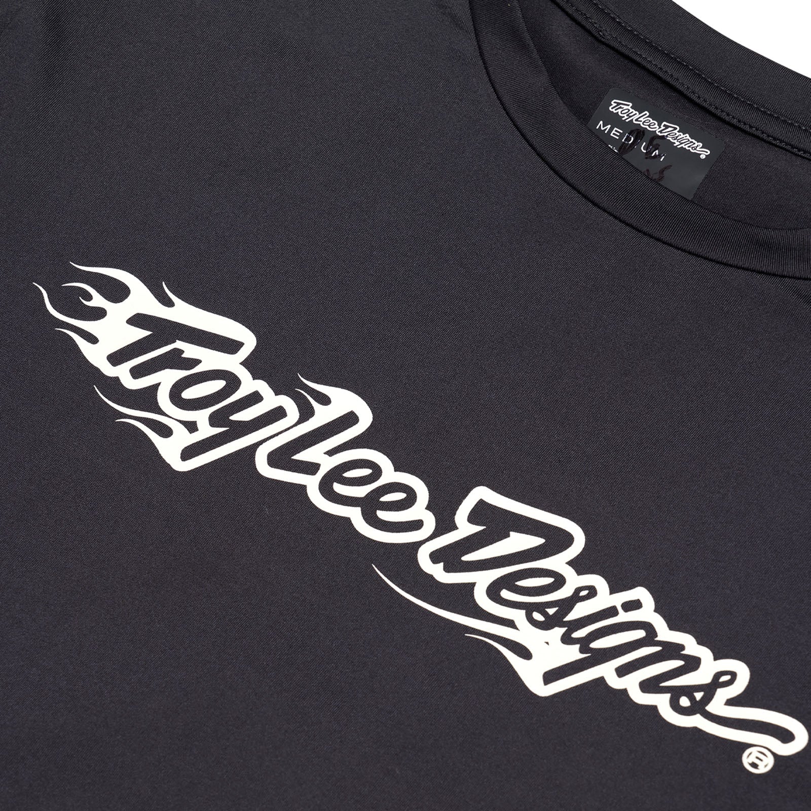 TLD Youth Ruckus Long Sleeve Ride Tee Burn Out Carbon