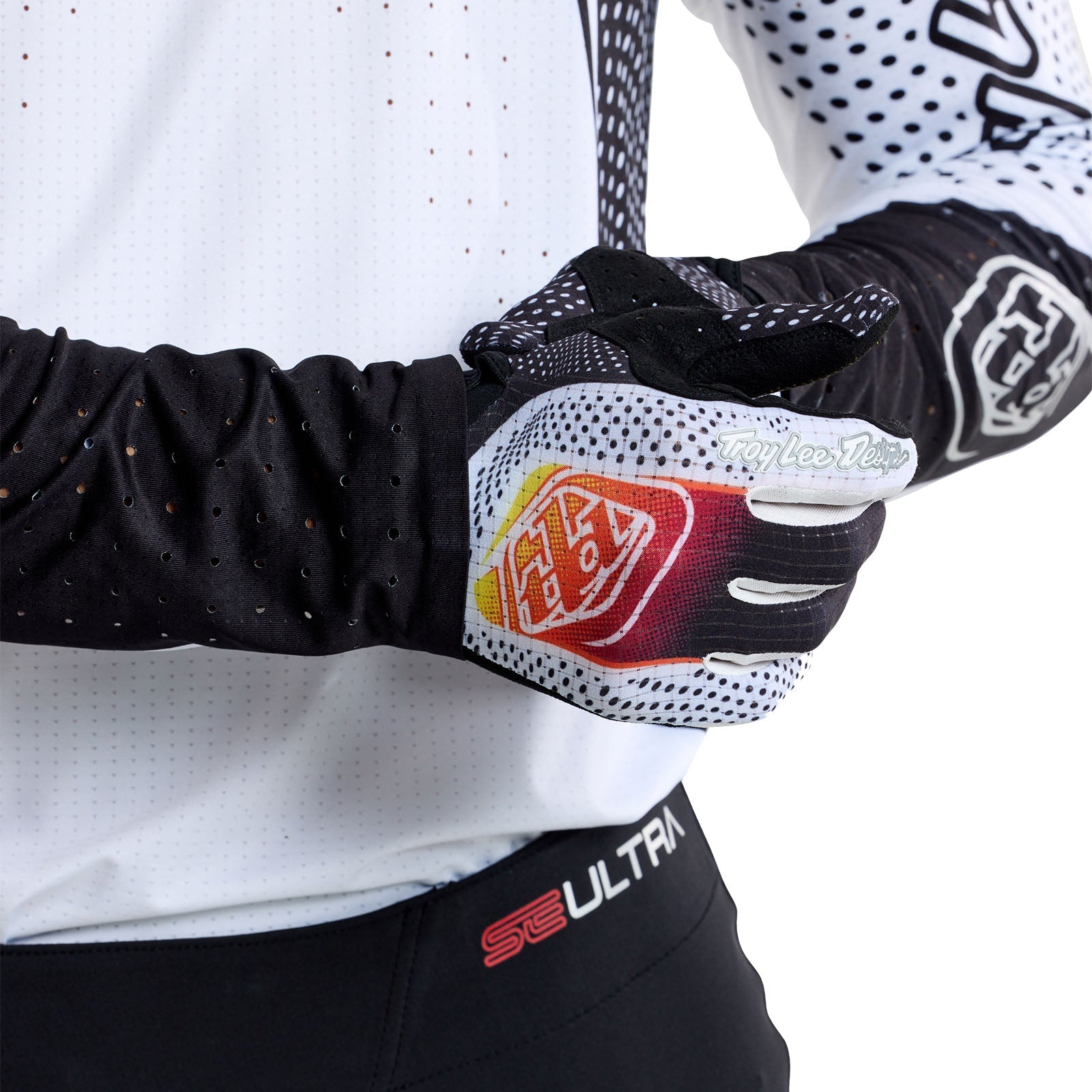 TLD Air Glove Optic White / Black