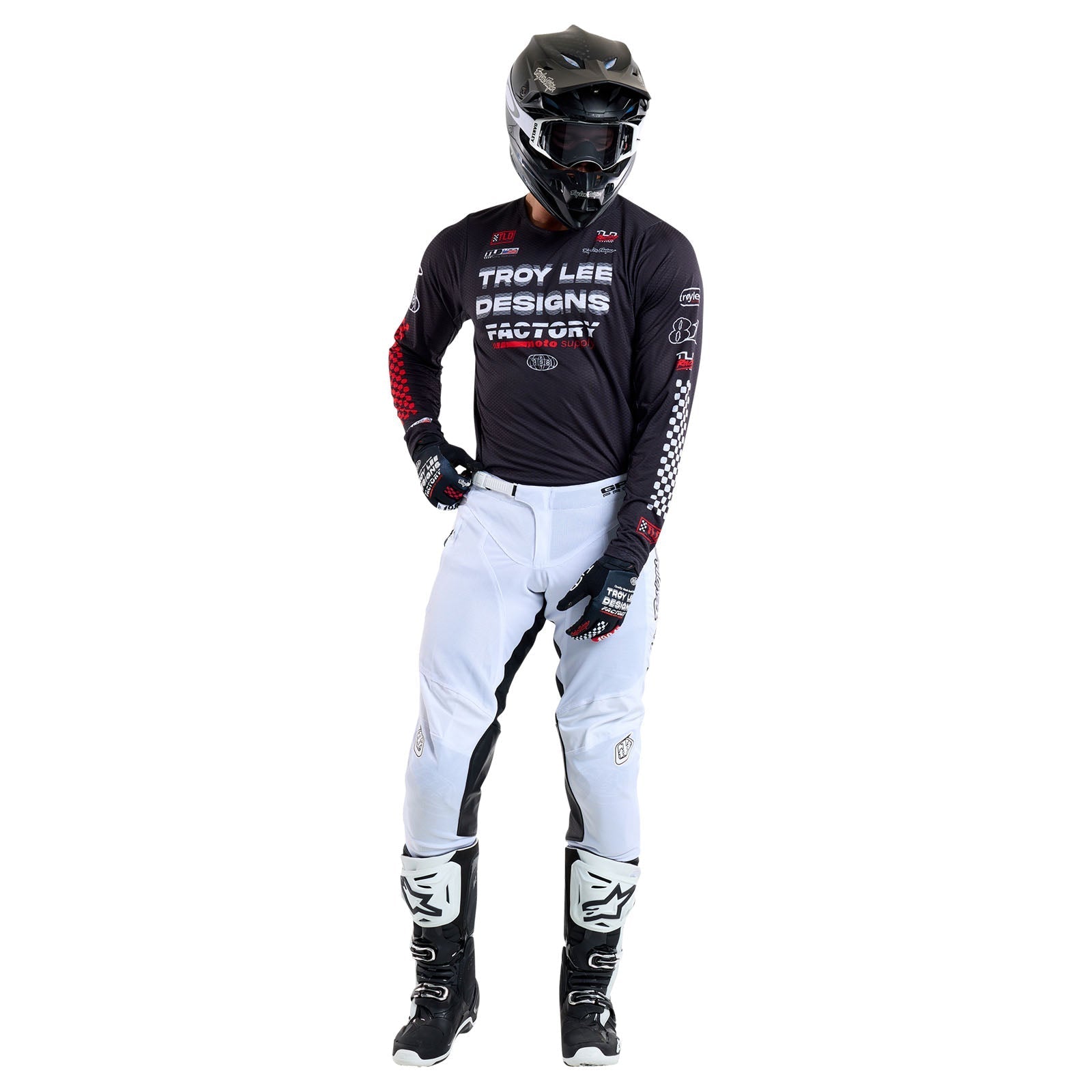 TLD GP Pro Air Jersey Factory Black