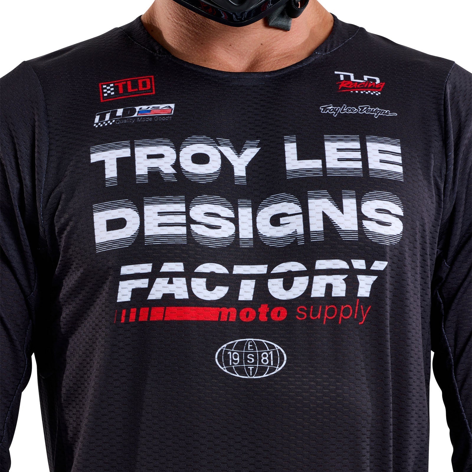 TLD GP Pro Air Jersey Factory Black
