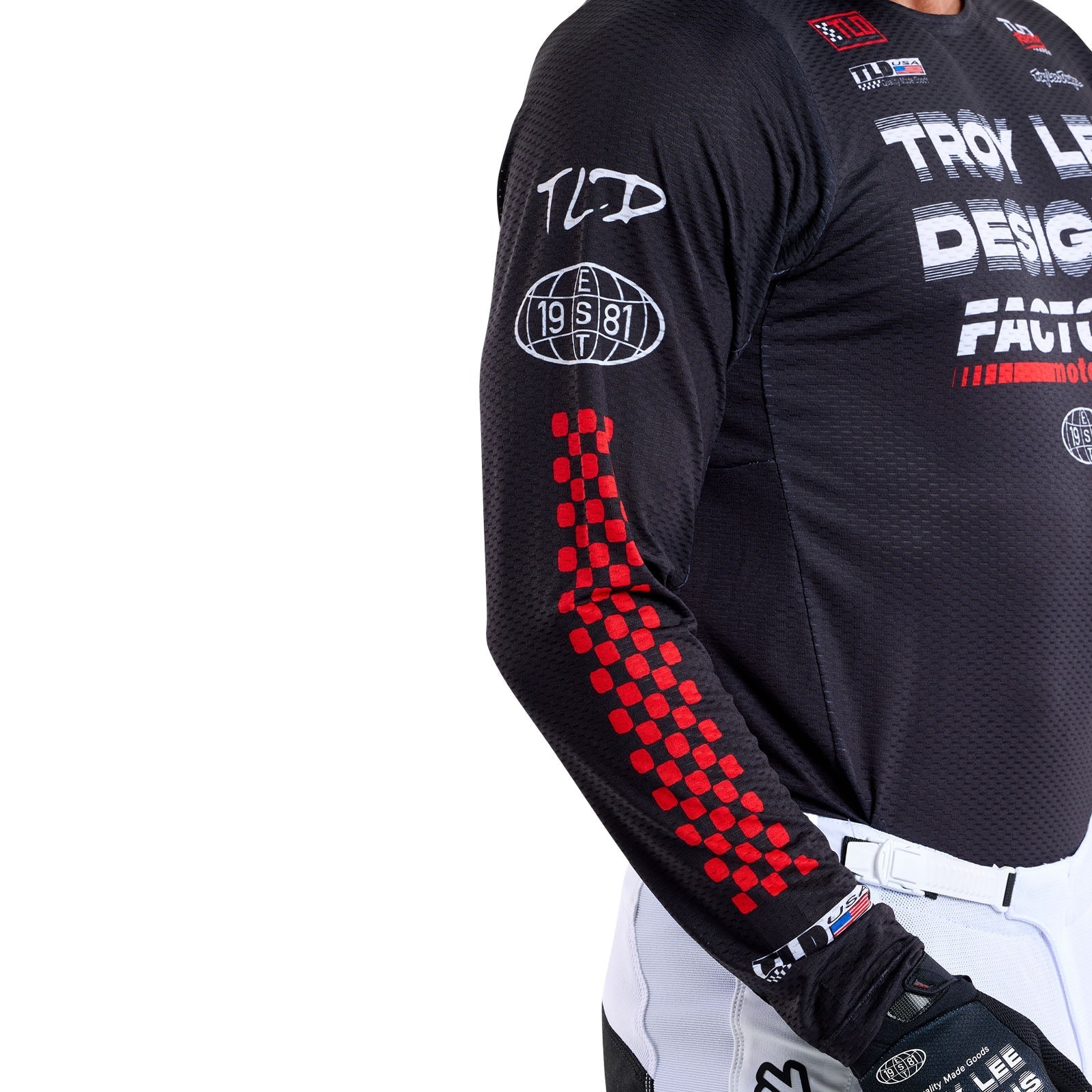TLD GP Pro Air Jersey Factory Black