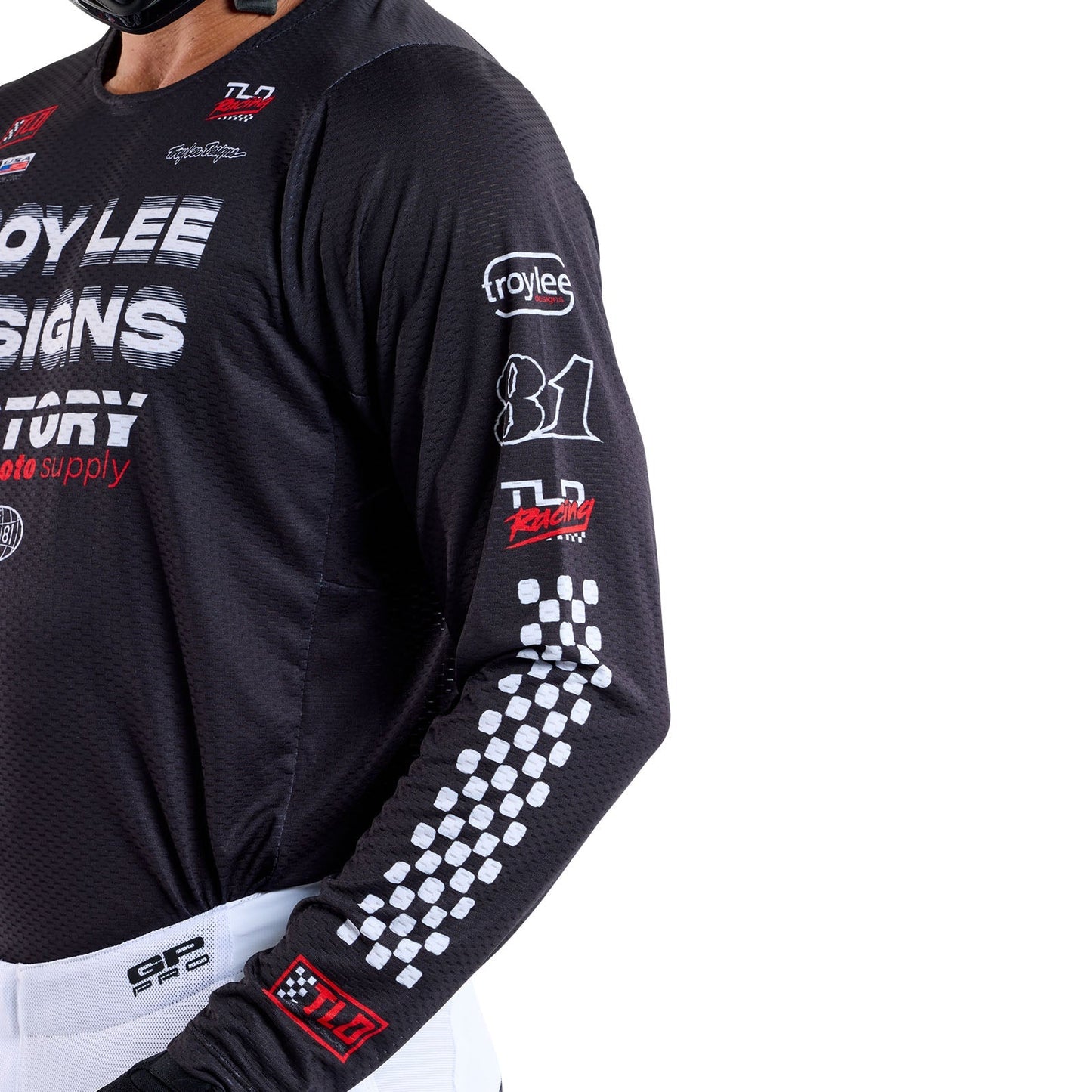 TLD GP Pro Air Jersey Factory Black