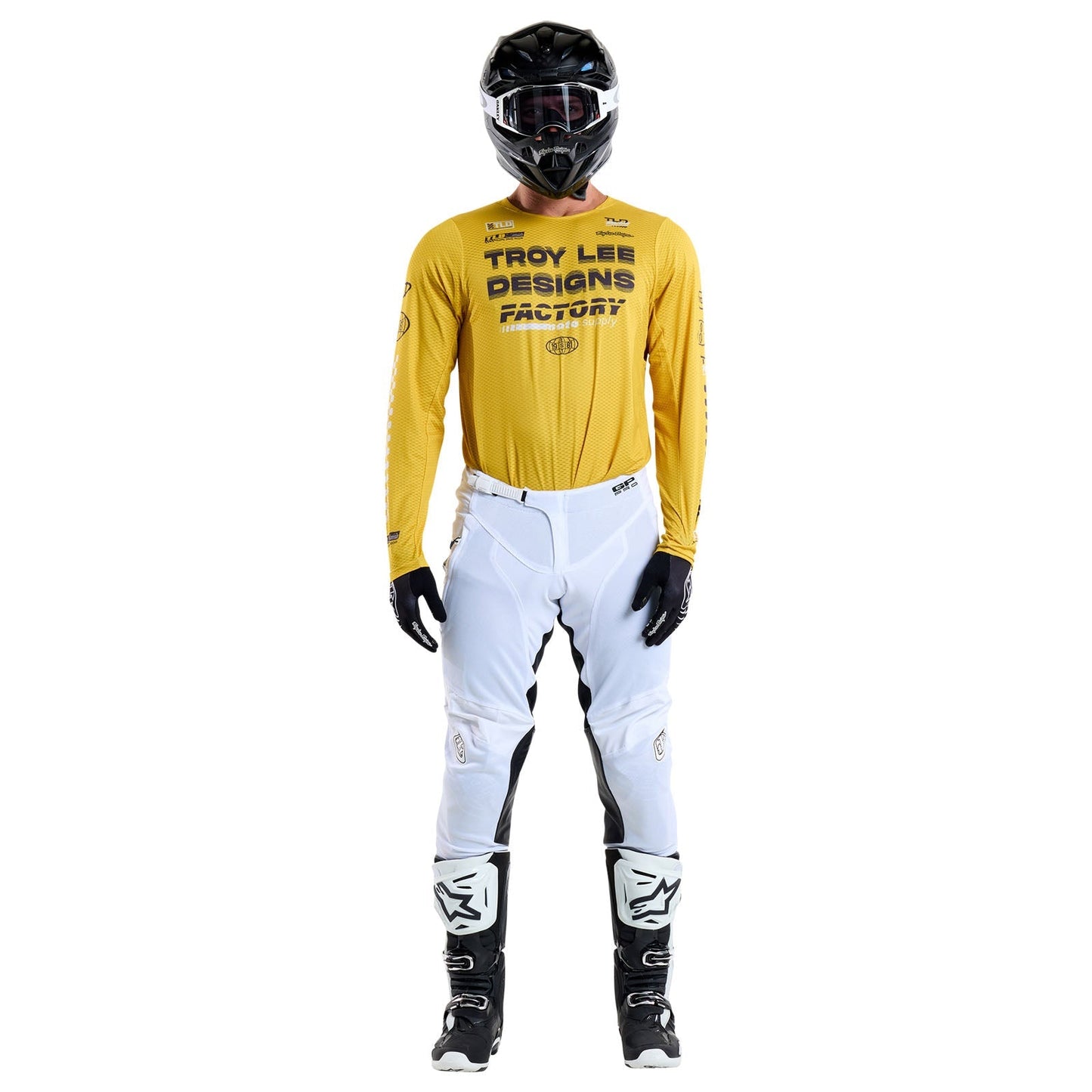 TLD GP Pro Air Jersey Factory Gold